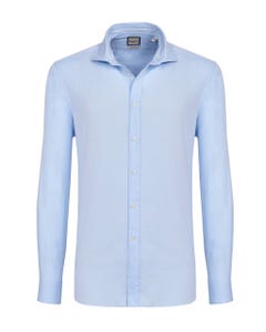 Trendy light-blue shirt, slim 103f - french_0