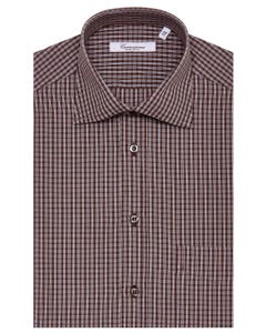 Short sleeve shirt in cotton poplin new french collar_0