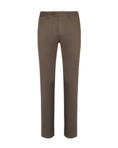 Pantalone chinos in twill brown_0